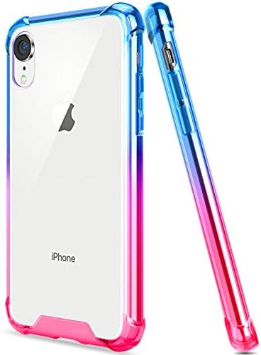 Salawat Compatible iPhone Xr Case, Clear iPhone Xr Case Cute Anti