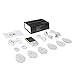 CNXUS TENS Unit, (FDA 510k Cleared) Independent-Control A/B Channel+12 Diverse Modes + 8 Pads +Rechargeable Muscle Stimulator Unit, Pain Relief Pulse Impulse Mini Massager Therapy Machine