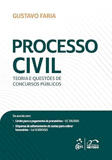 Livro Processo Civil: Teoria e Questões de Concursos Públicos - 1ª Edição 2026