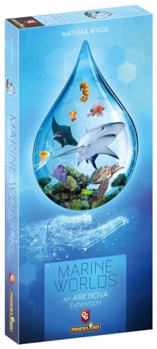 Capstone Games Ark Nova: Marine Worlds Expansion Strategy Board Game for Ages 1…