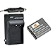 DSTE NP-130 Battery + DC104 Travel and Car Charger Kit Compatible with Casio Exilim EX-ZR700 ZR800 ZR850 ZR1200 EX-ZS1500 EX-10 EX-100 EX-H30 EX-ZR100 EX-ZR200 EX-ZR3700