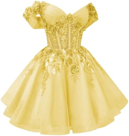angela women's off the shoulder organza short homecoming dresses Amazon.com: ANGELA Women's Off The Shoulder Organza Short Homecoming Dresses  0 Black : Clothing, Shoes & Jewelry