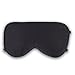 Kaburo 100% Natural Mulberry Silk Filled Sleep Mask with 2 Adjustable Straps, Super Soft Silk Eye Mask for Sleeping(Black)