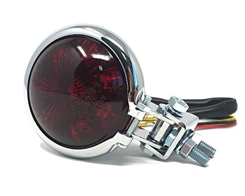 Chrome with Red Lens