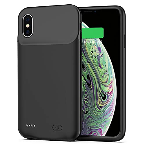 Battery Case for iPhone Xs, [7200mAh] Slim Portable Protective
