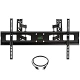 InstallerParts 37"-65" TV Corner Mount - Swivel/Tilt - 20" Dual Extension Arm - Heavy Duty LCD LED TV Monitor Flat Panel Screen, HDMI Cable