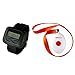 SINGCALL Wireless Calling System, Stable Signal, Long Distance to Receive, Nursing Calling, 1 Necklace Pager and 1 Watch Receiver, Home Caring Old People, Patients Children, Patrol Officers' Calling