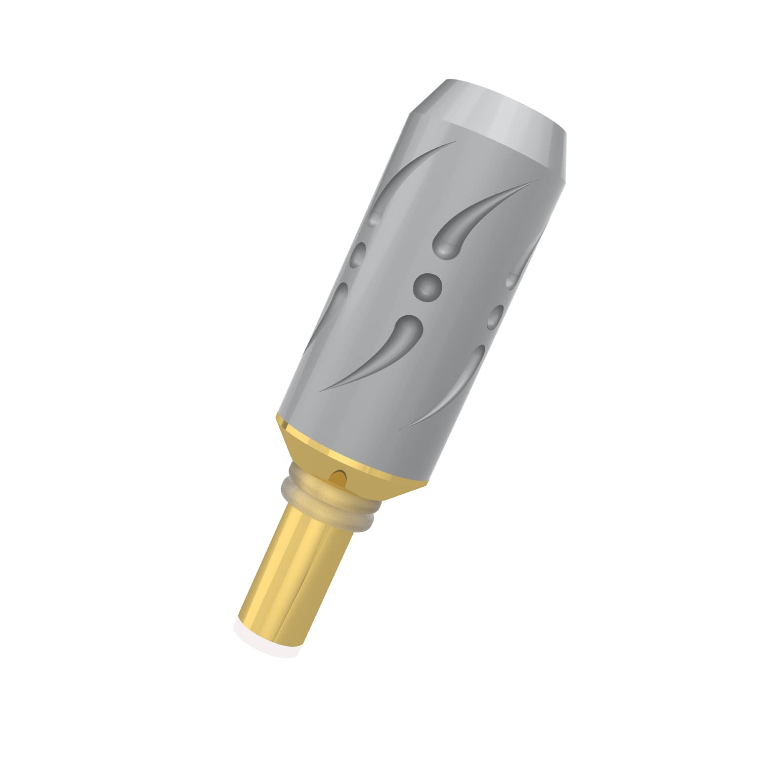 Photo 1 of Viborg DC25G DC Connectors Gold-Plated DC Power Plug for HiFi Audio DC Barrel Plug (DC25G, White)