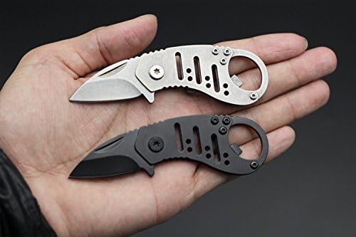 Hot Newest 2017 Small Best Pocket Knife, Folding Knives EDC Tools, Survival Knife For Hunting Faca Cuchillos (black)