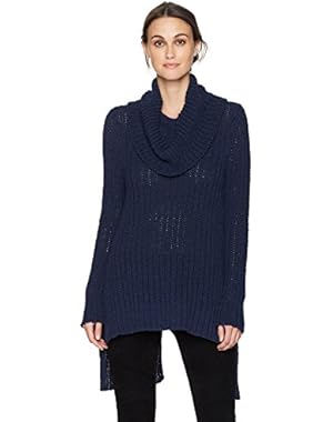 Women's Jules Knit Split-Back Turtleneck