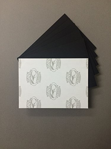 Pack of 10 8x10 3/16" Black Self Adhesive Foam Core Backings - Thumbnail 2