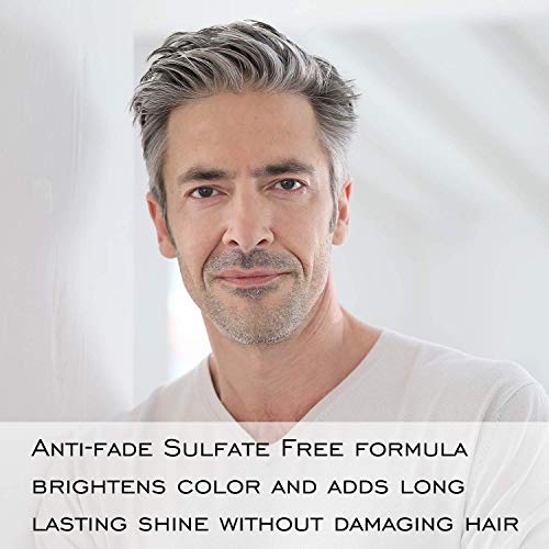 Purple Shampoo, Blue Shampoo, MagiForet Argan Oil Blonde Shampoo For