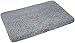 AMERICAN KENNEL CLUB Orthopedic Memory Foam Dog Crate Bed, Egg Crate Foam, Washable Cover, Non-Skid Bottom, Relieves Joint Pain, Breathable, Durable, 36x23, Gray