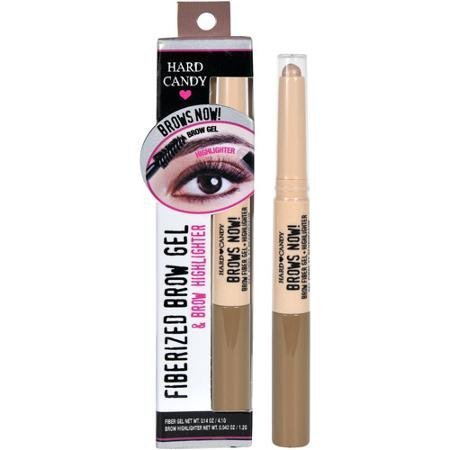 Hard Candy Brows Now Fiberized Brow Gel & Brow Highlighter, # 849 Light /Medium