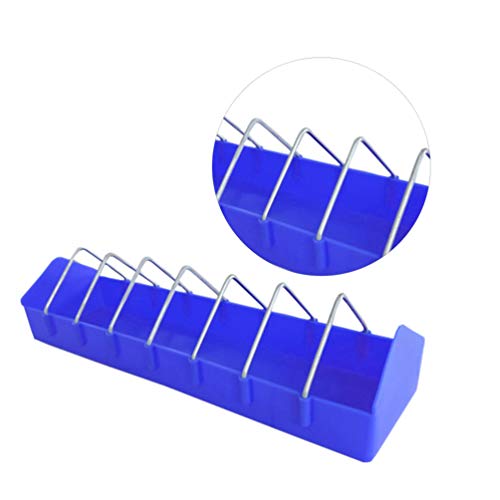 POPETPOP Vogelkäfig Futterspender Tauben Futtertrog Vogelfutter Spender Tierfutter Zubehör für Haustiertaubenfink… – Bild 5