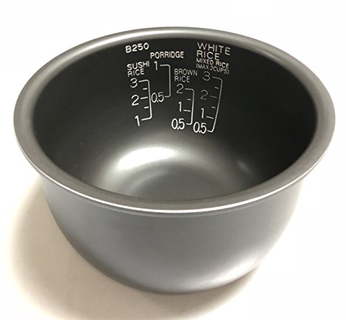 Click Here to See More Images Zojirushi Original Replacement Nonstick Inner Cooking Pan for NS-LAC05 3-Cup Rice Cooker only