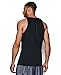Under Armour Men's Buzzer Beater Tank, Black/Stealth Gray, Medium