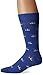 Davco Mens Novelty Crew Sock, Helicopter, One Size