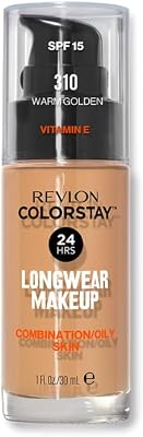 Base ColorStay, Pele Mista/Oleosa, 310 Warm Golden
