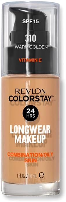ColorStay Base de Maquillaje, piel Mixta/Grasa, 310 Warm Golden