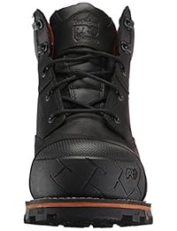 Timberland Pro Boondock zapato de construcción industrial impermeable de 5.9 in con puntera compuesta para hombre
