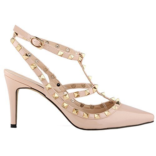 Loslandifen Ladies High Heels Party Wedding Count Pump Shoes(NX952-3PA-xing-38) - Thumbnail 4