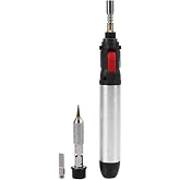 MOPFOL Gas Soldering Iron 4-in-1 Butane Portable - Adjustable Temperature 250-450&deg;C with Stand, Refillable Welding Tool for Electronics Repair