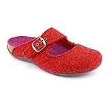 Vionic Womens Dr. weil With Orthaheel Technology Fiesta Wool Slipper