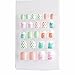 LIARTY 24 Pcs Kids Fake Nails Press on Nails for Girls Pre-glue Full Cover Short False Nails Children Nails Lovely Gift for Children