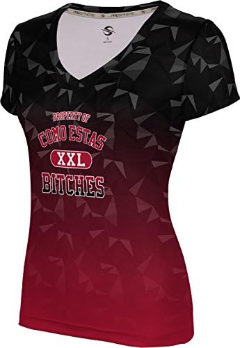 Women's Como Estas Noveltee Maya SL V-Neck Training Tee (XX-Large)