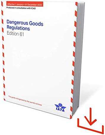 IATA Dangerous Goods Regulations (DGR) 61st Edition 2020, English, Download – Code