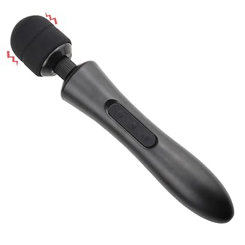 Massage-Angürgang, Av-Stick, weiblicher Masturbationsgerät, Silent wasserdicht G-point Vibration Massage, Adult Sex Toys,Blac