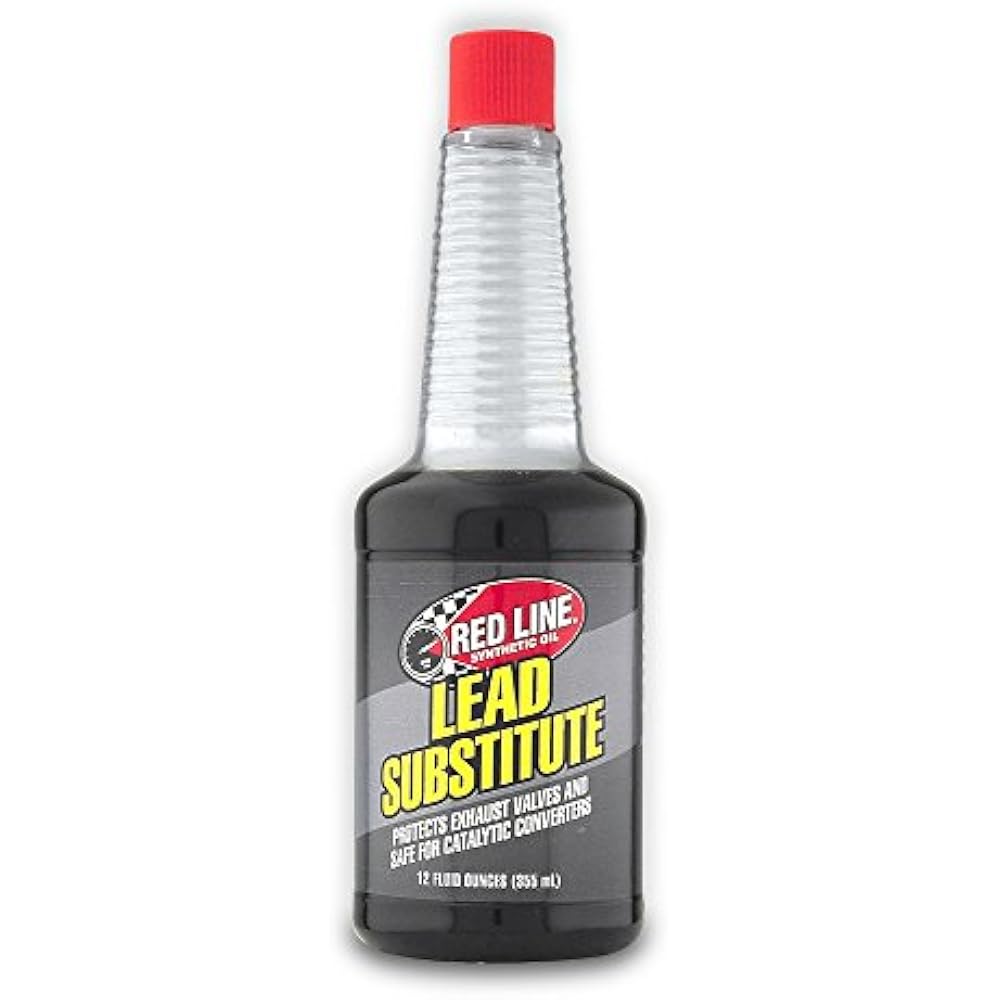 2 Bottles Red Line Oil 60202 Lead Substitute Fuel Additive 12 Oz. Free