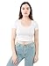 American Apparel Rib Crop T