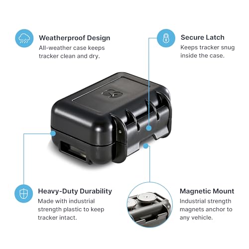 Spy Tec GPS M2 Weatherproof Magnetic Case for Spytec Atlas Real-Time GPS-Trackers