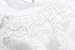 SMILING PINKER Little Girls' Long Sleeve Lace Bolero Cardigan Shrug(7-8 Years,Ivory)