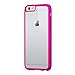 LUVVITT [ClearView] Hybrid Scratch Resistant Back Cover with Shock Absorbing Bumper designed for Apple iPhone 6/6s (4.7) Transparent Pink