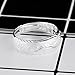 Fate Love Sterling Silver Ring for Men Women Lucky Wedding Ring