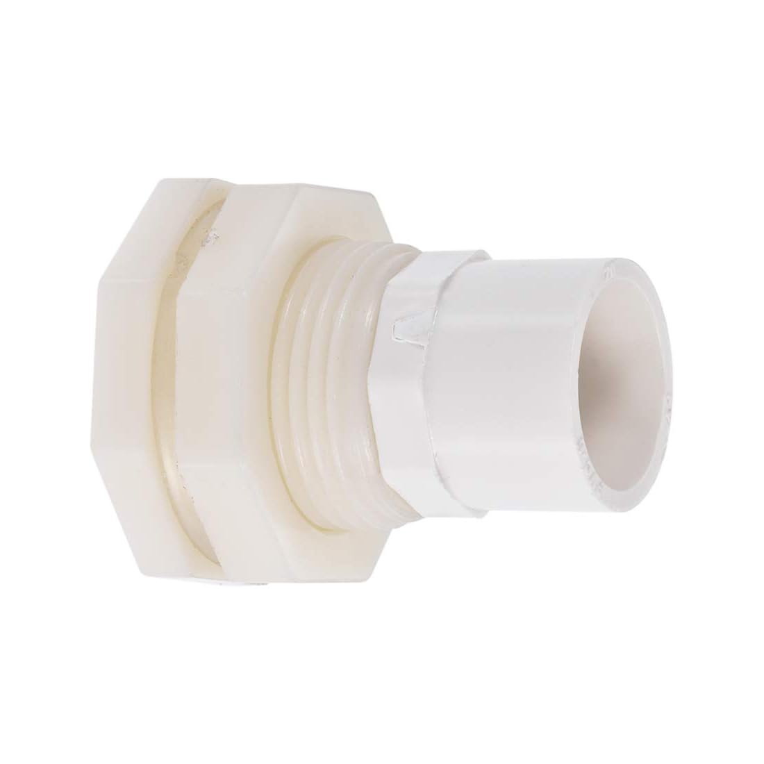 MACHSWON Bulkhead Fitting, G1/2 Female 1.12 Male, Tube Adaptor Fitting with Silicone Gasket and Pipe Connector, Water Tank Connector for Rain Barrels Aquariums Water Tanks Tubs Pools Spigot, 4pcs