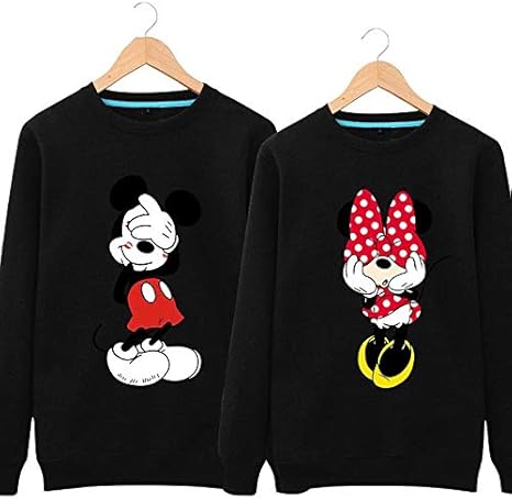 Amazon Q3 5 親子 トップス ディズニー ミッキー 厚手 ペアルック カップル スウェット トレーナー 春夏 秋冬 メンズ レディース 棉 トレーナー パーカー 通販