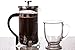 BOJE French Press Coffee Maker - Cafetiere - FREE Replacement Glass With Warranty - Stainless Steel and Durable Glass Carafe - Sleek, Classic Design