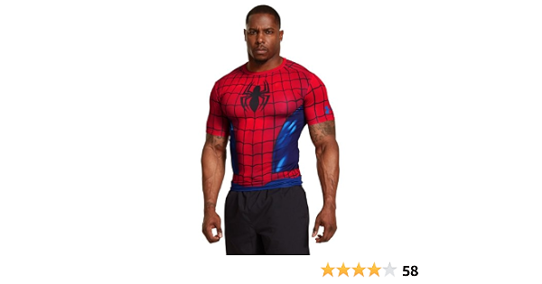 Under Armour – Camiseta de Manga Corta Alter Ego – Spiderman : Amazon.es:  Ropa