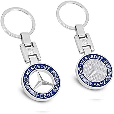 Amazon Com New Car Key Chains 3d Metal Emblem Pendant Car Logo Key Ring For Bmw Mercedes Benz Vw Audi For Benz Clothing