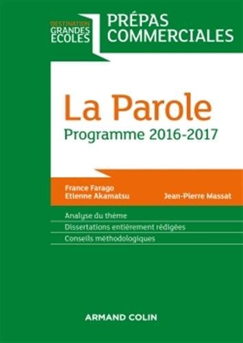 La  Parole - Prépas commerciales