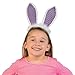 Fun Express - Sequin Bunny Ears Headband for Easter - Apparel Accessories - Hats - Head Boppers - Easter - 12 Pieces