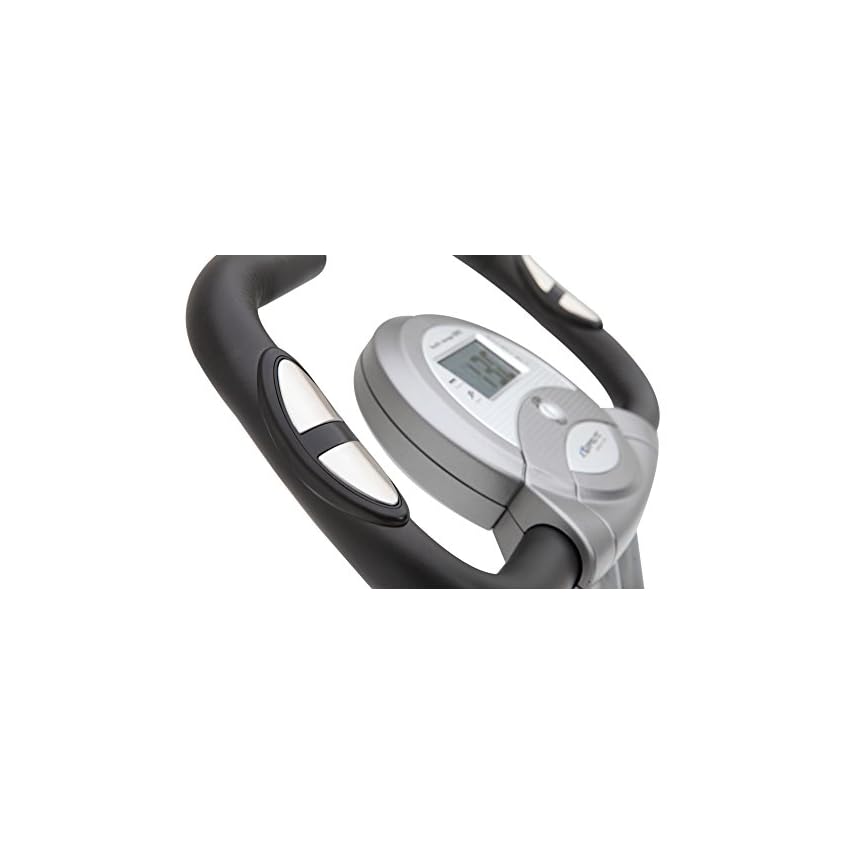 exerpeutic folding magnetic upright exercise bike with pulse review