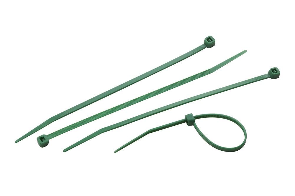 Meister Cable Ties 150 x 3.6 mm, green, 50 pieces, 7452150