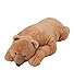 Wind & Weather Super-Soft Big Bear Hug Body Pillow with Realistic Accents Brown Bear 48 L