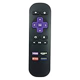 Vinabty New Replaced Remote Control Fit for Roku Streaming Box 1 ( Lt, Hd ) Roku 2 ( Xd, Xs ) and Roku 3 , Roku4 with Instant Replay  (Do not work with Roku streaming stick, Roku TV and Roku Game)