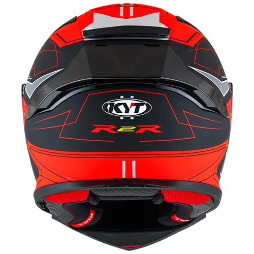 KYT R2R Motorcycle Helmets with Double Visor Premium Quality Full